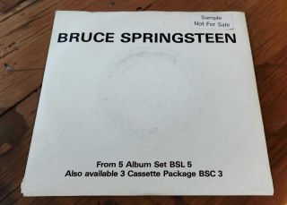 Bruce Springsteen 45 Rare 