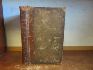 Old The Aylmers A Novel Leather Book 1827 Family Story Antique Europe Oxford Art