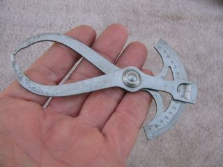 Old Antique Outside Caliper With Measuring Area Machinist Toolmaker Tools Tool