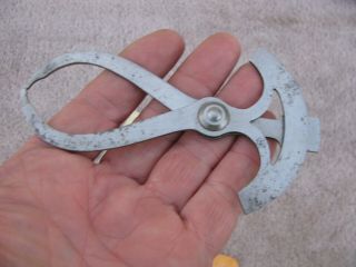 old antique outside caliper with measuring area machinist toolmaker tools tool 2