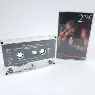 2pac All Eyez On Me Cassette Book 2 Tupac Death Row Rare