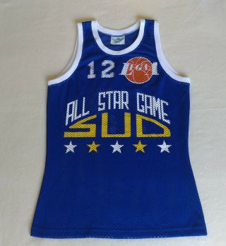 Rare All Star Game Italy 1989/1990 South Reebok 12 Game Worn Jersey Shirt