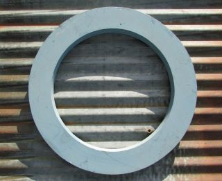 Antique O Cast Metal Aluminum Sign Marquee Letter Old Vintage Industrial Salvage
