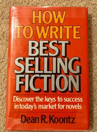 Very Rare Dean Koontz 1st Hc Edition - How To Write Best Fiction