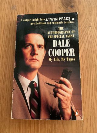 The Autobiography Of Fbi Special Agent Dale Cooper Rare 1991 Twin Peaks Fan Lit