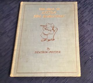 Antique Children’s Book The Tail Of Little Pig Robinson Hard Cover 1930 Reprint