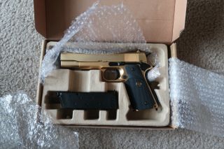 (rare) Airsoft 1911 Socom Gear Limited Edition 24kt Gold Plated