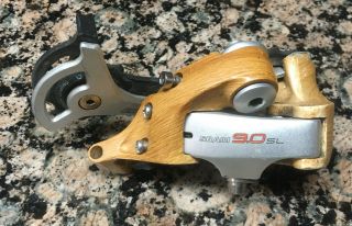 Sram 9.  0 Sl Esp Technology “woody” Rare Rear Derailleur 90’s