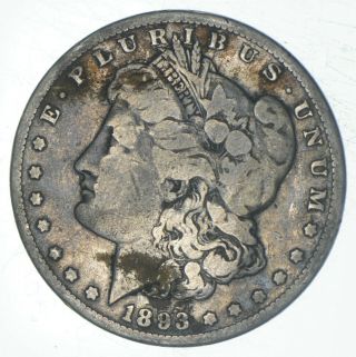 Carson City - 1893 - Cc Morgan Silver Dollar - Rare Historic Coin 417