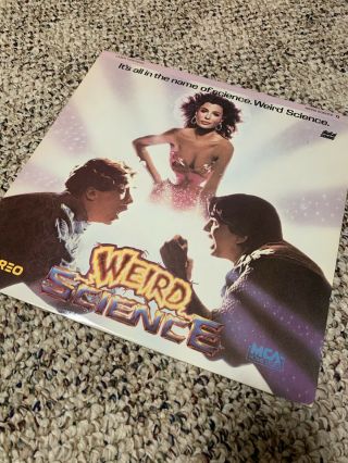 Weird Science Laserdisc Ld Near Rare John Hughes Michael Anthony Hall Wow