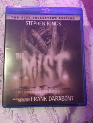 The Mist Blu Ray Oop Like Rare Stephen King Cosmic Horror