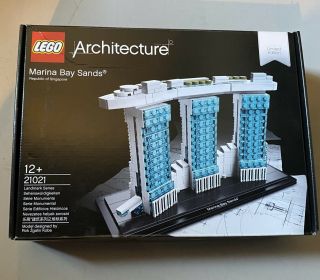 Lego 21021 Architecture Marina Bay Sands.  Rare