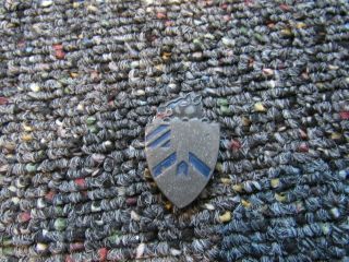 Wwii Us Army Dui/ Di Crest Pin 30th Infantry Regiment Clasp Version Rr Rare