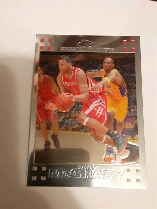 Kobe Bryant Vs Tracy Mcgrady 2007 Topps Chrome Card Hof Rare Card Nba Legends