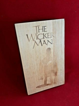The Wicker Man Wooden Box 2 - Disc Dvd Oop 