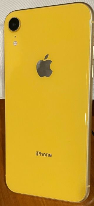 Apple Iphone Xr - Yellow - 64g - Verizon - Rare Color