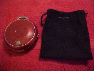 Jbl Portable Wireless Bluetooth Mini Travel Speaker Rare Crimson Red Color