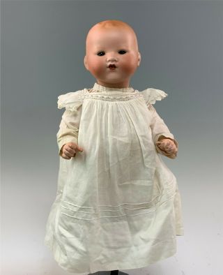 Antique 13 " A.  M.  Armand Marseille German Bisque Dream Baby 351 Doll Comp.  Body