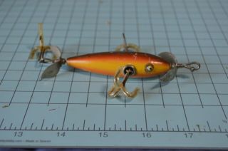 Vintage Lure Ey South Bend 3 Hook Minnow