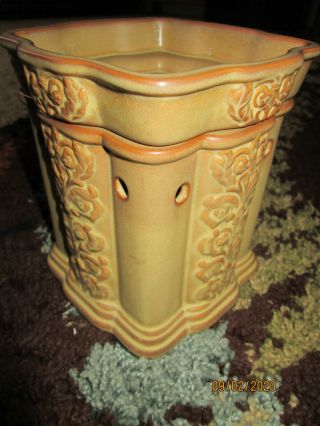 Scentsy Wax Oil Warmer Full Size Electric Retired Model Dsw - Trel Rare Brown
