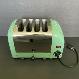 Dualit 40401 84 4 - Slice Toaster Green Made In England Rare Color