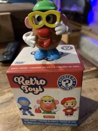 Funko Retro Toys Mini Mr Potato Head With Glasses Rare 1/72