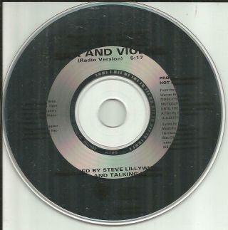 David Byrne Talking Heads Sax And Violins W/ Rare Radio Trk Promo Dj Cd Single