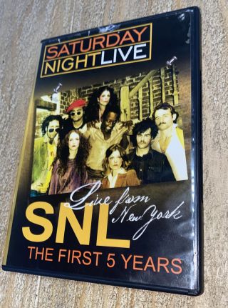 Saturday Night Live The First 5 Five Years Dvd Out Of Print Rare Comedy Snl Oop