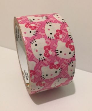 Hello Kitty Duck Brand Printed Duct Tape Very Rare 1st Edition