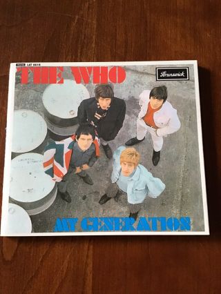 The Who Pete Townshend Sings My Generation Mono Plus 1cd Rare Import