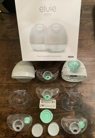 Elvie Ep01 Double Electric Breast Pump - Rarely