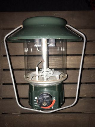 Coleman Electronic Ignition Propane Camping Lantern Model 5154b700 Vintage