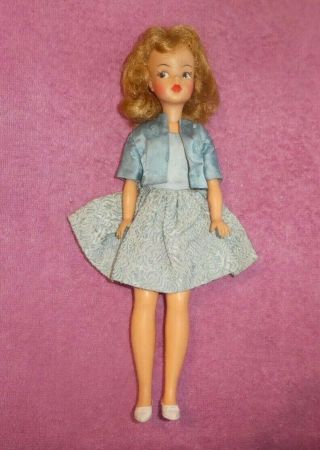 Vintage Ideal Ash Blonde Tammy Doll Wearing Tammy Dream Boat Outfit