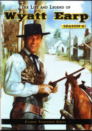 The Life And Legend Of Wyatt Earp - Season 6 Dvd 5 Disc Rare