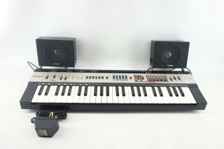 Rare Vintage Casio Mt - 400v Casiotone Keyboard Synthesizer W/speakers