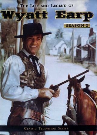 The Life And Legend Of Wyatt Earp - Season 2 Dvd 5 Disc Rare