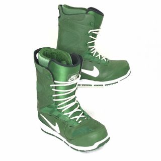 Nike Zoom Kaiju Snowboard Boots Green White 376276 - 310 Rare Size Us 10