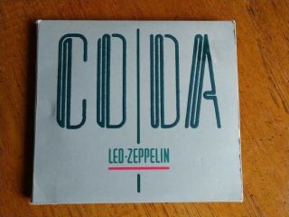 Led Zeppelin Coda Deluxe Edition 3 Cd Set Very Rare