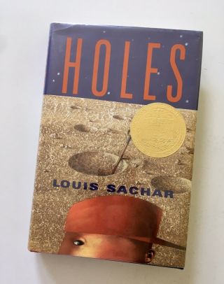 Rare Signed Holes Louis Sachar Hb W Dj Newbery & National Book Award Winner