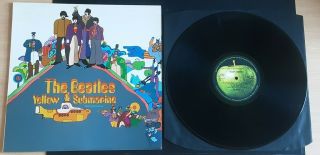 The Beatles Yellow Submarine - Rare Uk Apple 12 " Mono Vinyl Lp