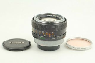 Rare " O " 【n Mint】 Canon Fd 55mm F1.  2 Mf Standard Prime Lens For Fd From Japan