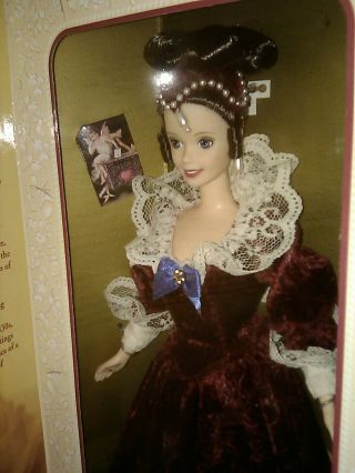 Mattel Hallmark Exclusive Sentimental Valentine Barbie 1996 Victorian Era