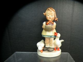 Rare Goebel Germany Hummel Figurine 197/2/0 Be Patient Tmk2 Full Bee 4.  5 " - A
