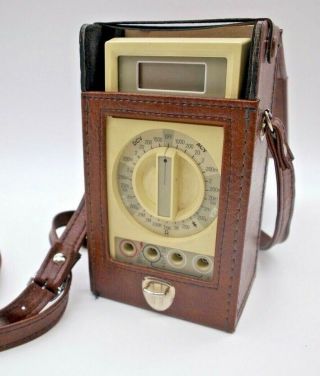Rare Vintage Beckman Tech 310 - Digital Multimeter,  with Leads & Bag - 3