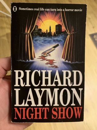 Night Show By Richard Laymon Paperback Horror Rare Great Read