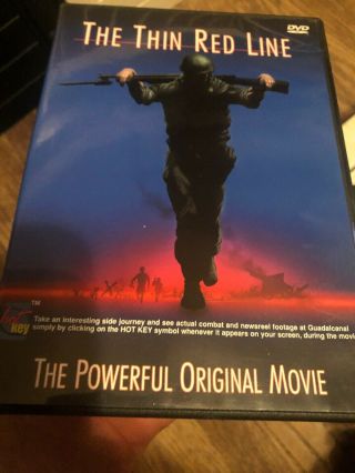 The Thin Red Line (dvd,  1997) Very Rare 1964 Wwii War Classic Drama