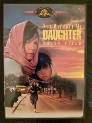 Not Without My Daughter Dvd Out Of Print Rare Sally Field Classic Oop