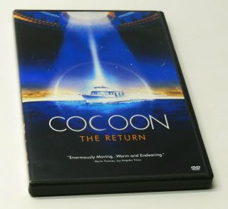 Cocoon 2 The Return 1988 Fs Ws Dvd,  Insert Rare Oop 80s Alien Scifi Fast