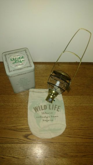 Rare Brass Primus Wild Life Lantern No.  3240 Made In Sweden Like Coleman Optimus