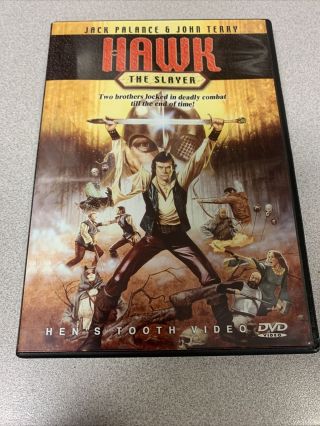 Hawk The Slayer (dvd,  2002,  Widescreen Format) Rare Hard To Find Htf